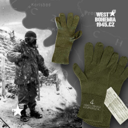 O1222 Originální US vlněné rukavice - vložky M-1949